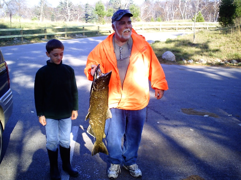 salmon from Ludington, MI near Manistee