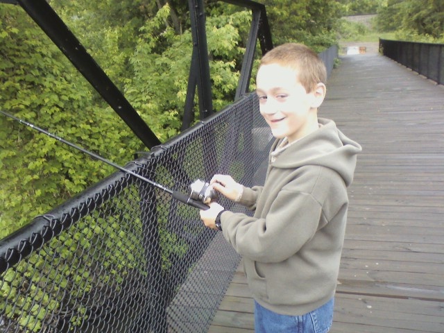 Martin fishing photo 2